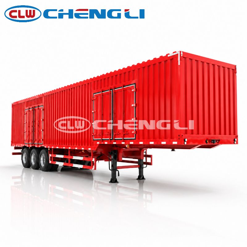 3 Axle Box Semi Trailer 9