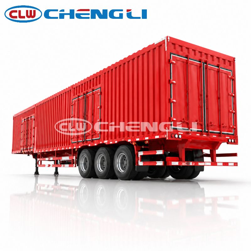 3 Axle Box Semi Trailer3