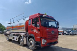 Jiefang 6X2 24.6 cbm Fuel Tank Truck 