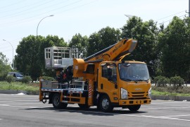 ISUZU 33 meters aerial work platform, 33m high altitude operation vehicle