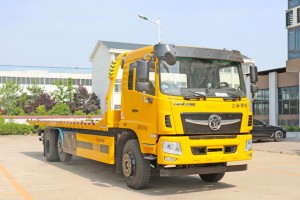 Tri-Ring 8 wheels 8 ton wrecker truck 