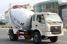 Forland 4x2 concrete mixer pump truck