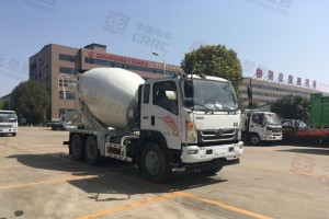 6X4 Sinotruk Haoman 8m³ concrete mixer truck