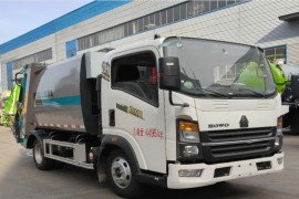 Sinotruk HOWO 6m³ underground compressed garbage truck