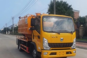 Shacman Delong 4X2 suction sewage truck