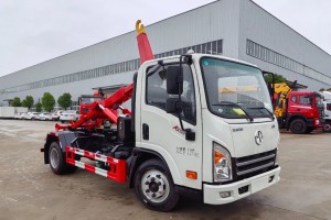 4X2 Dayun Hook Arm Garbage Truck