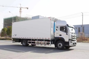 Foton Aumark 4X2 high top double sleeper refrigerated truck