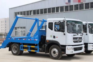 Dongfeng D9 4X2 Swing Arm Garbage Truck