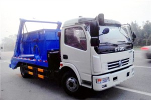 Dongfeng 4X2 Swing Arm Garbage Truck