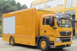 Sinotruk HOWO TX 4X2 power supply vehicle