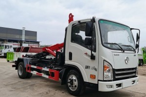 Dayun 4x2 basement detachable garbage truck