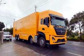 Dongfeng Tianlong 8X4 Emergency Power Supply Vehicle