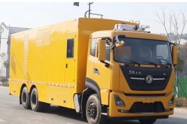 Dongfeng Tianlong 6X4 800KW power supply vehicle