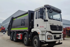 Shacman Delong 8x4 compressed garbage truck