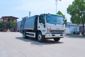 JAC pure electric compression garbage truck