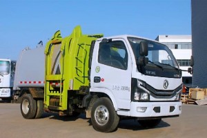 Dongfeng D6 6m³ self loading and unloading garbage truck
