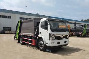 Dongfeng F7 4X2 10m³ Compressed Garbage Truck
