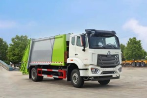4X2 Sinotruk Howo 18m³ Compressed Garbage Truck