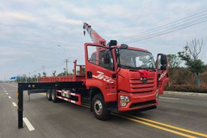 Jiefang JK6 6X4 Truck With Crane