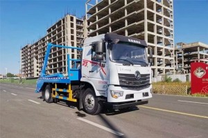 4X2 Dongfeng D3 swing arm garbage truck