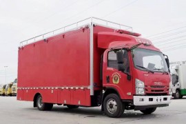 Isuzu 4x2 fire safety publicity vehicle