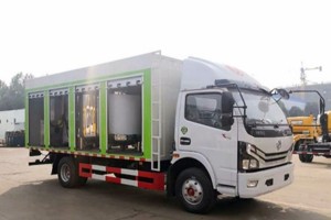 4X2 Dongfeng D7 water purification truck
