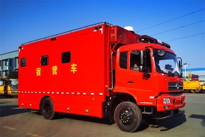 Dongfeng Tianjin 4X2 12 person wilderness camping vehicle