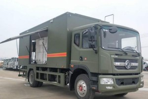 Dongfeng D9 4X2 mobile water purification truck