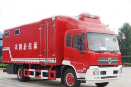 Dongfeng Tianjin 12-person mobile shower vehicle
