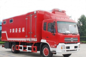 Dongfeng Tianjin 12-person mobile shower vehicle