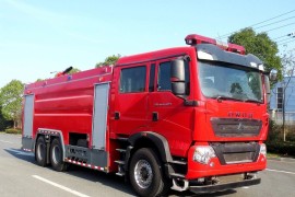 Sinotruk HOWO 16cbm foam fire-fighting vehicle