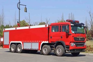 Sinotruk HOWO 25 ton water tank fire truck