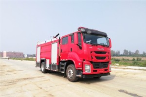 Isuzu 6-ton foam fire truck