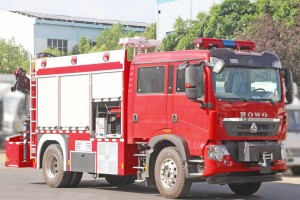 Sinotruk Howo 4X2 emergency rescue fire truck
