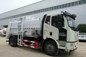Jiefang J6 4X2 Kitchen Waste Truck