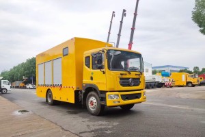 Dongfeng D9 high flow drainage and rescue vehicle