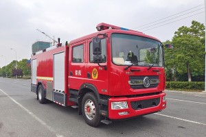 Dongfeng D9 4x2 6-ton foam fire truck