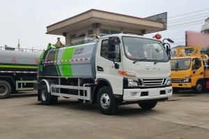4X2 JAC Junling V7 Kitchen Refuse Truck