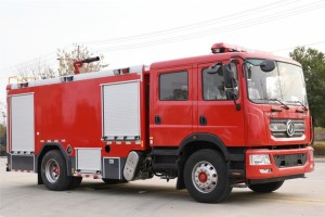 Dongfeng D9 4X2 8-ton Water Tank Fire Truck