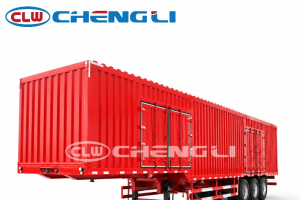 3 Axle Box Semi Trailer | Heavy Duty Enclosed Cargo Trailer